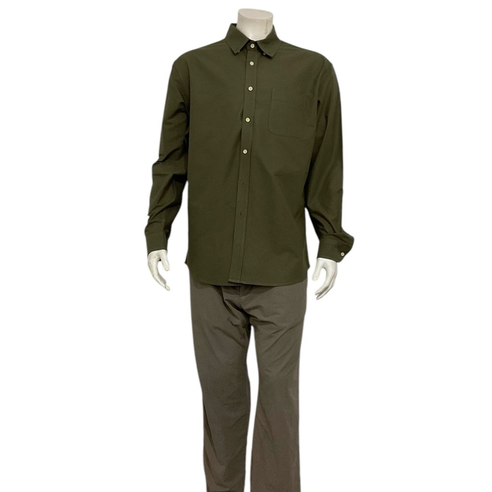 Taylor Stitch Men’s Olive Button Shirt